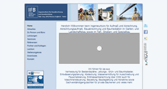 Desktop Screenshot of ifb-mainz.de